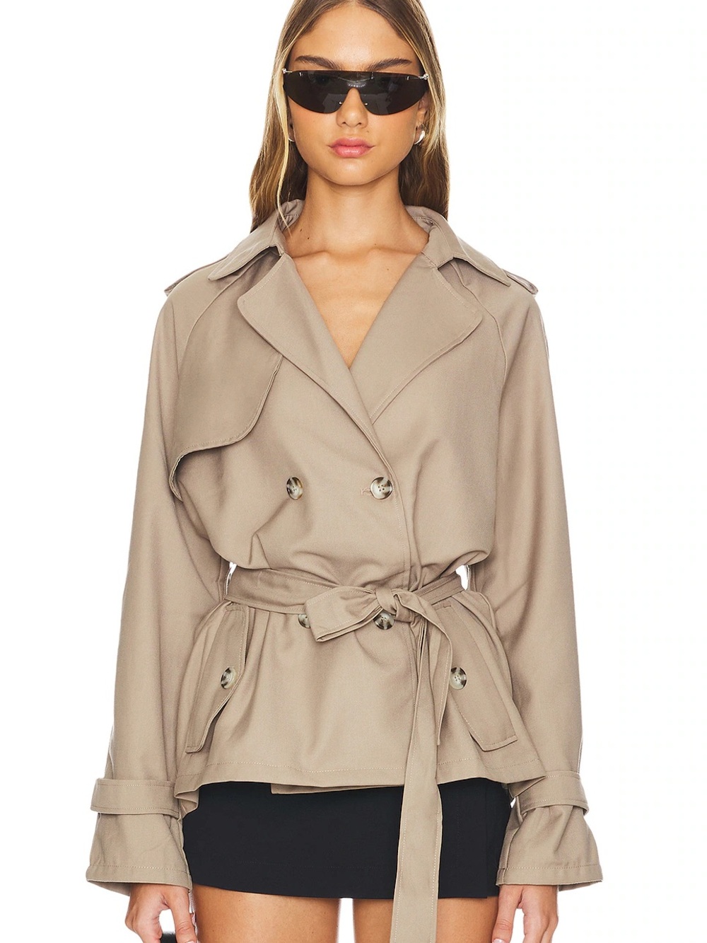 Lioness Cropped Trencherous Coat